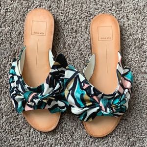 Dolce Vita Bow Slip-on Sandals